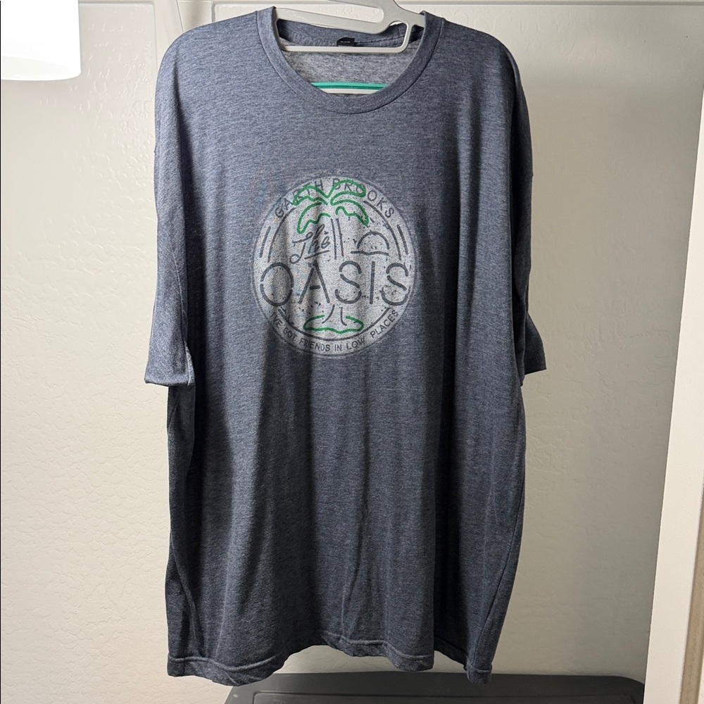 Garth Brooks Oasis Charcoal Graphic Tee